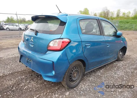 2021 Mitsubishi Mirage Carbonite Edition/Es/Le z USA, uszkodzony, nr VIN ML32AUHJ3MH007108